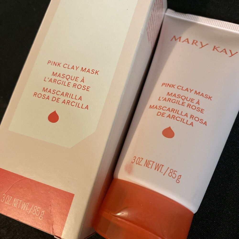 Mary Kay Pink Clay Face Mask for Acne, Non-Comedogenic Dermatologist-Tested 3 oz
